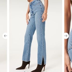 NEVER WORN good American jeans